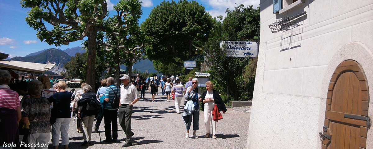Stresa Reisebüro Lago Maggiore Borromäischen Inseln Isola Pescatori