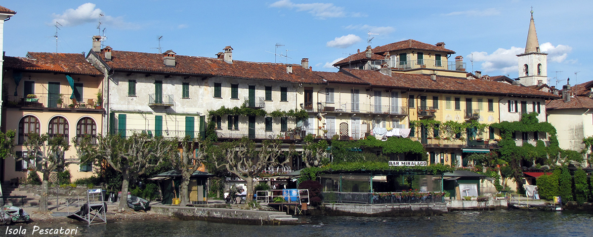 Stresa Reisebüro Maggioresee Borromäischen Inseln Isola Pescatori