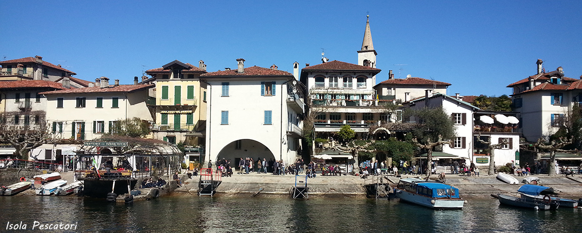 Stresa Reisebüro Maggioresee Borromäischen Inseln Isola Pescatori